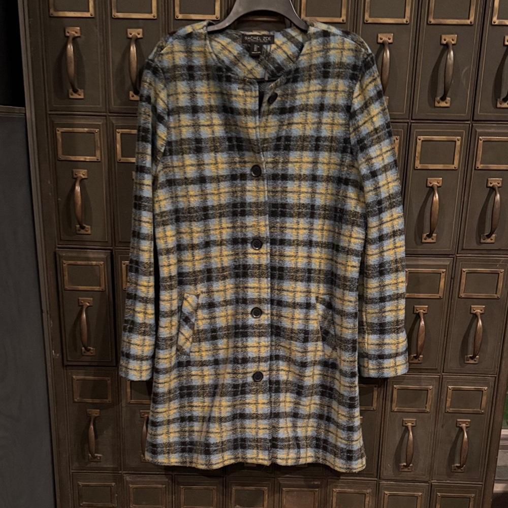 RACHEL ZOE wool blend coat